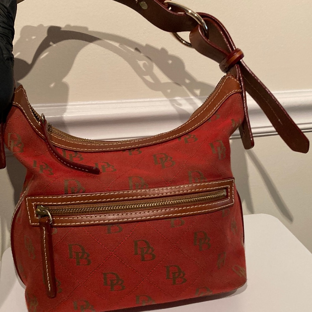 Dooney & Bourke Red Vintage Hobo Bag